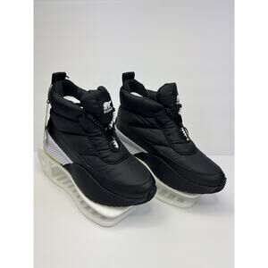 NEW Sorel Womens Out N About III Puffy Zip Waterproof Boot Sz 7.5 Black NL4943